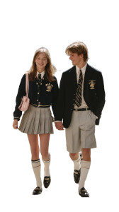 Youthful Couple Stroll Vinyl Car Decal Sticker – Waterproof & UV-Resistant 9.706666666666667"