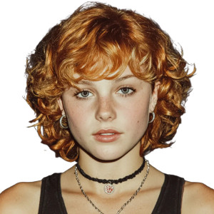 1990S Tomboy Portrait Vinyl Car Decal Sticker – Waterproof & UV-Resistant 6.826666666666667"