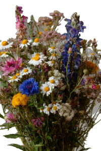 Wildflower Bouquet V12 Vinyl Car Decal Sticker – Waterproof & UV-Resistant 8.96"