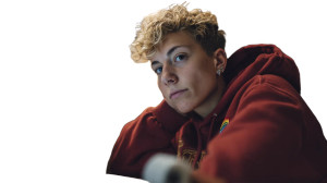 Studious Non-Binary Student Vinyl Car Decal Sticker – Waterproof & UV-Resistant 5.4