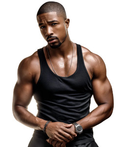 Michael B. Jordan Vinyl Car Decal Sticker – Waterproof & UV-Resistant 7.8933333333333335"