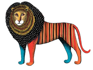 Standing Lion Vinyl Car Decal Sticker – Waterproof & UV-Resistant 6.1866666666666665" Standing Lion Vinyl Car Decal Sticker – Waterproof & UV-Resistant 6.1866666666666665"
