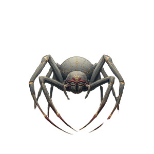 Jorōgumo Spider Vinyl Car Decal Sticker – Waterproof & UV-Resistant 6.826666666666667"