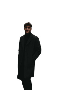 Man With Bmw Vinyl Car Decal Sticker – Waterproof & UV-Resistant 4.4