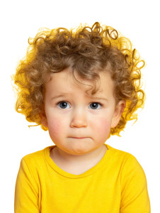 Sad Baby Girl Vinyl Car Decal Sticker – Waterproof & UV-Resistant 8.213333333333333"