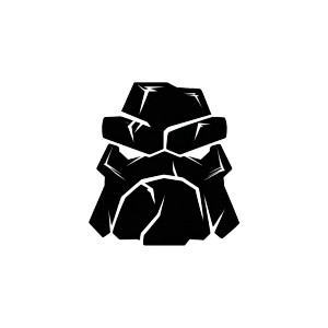 Rock Golem Logo Vinyl Car Decal Sticker – Waterproof & UV-Resistant 6.826666666666667"