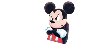 Angry Mickey Mouse V2 Vinyl Car Decal Sticker – Waterproof & UV-Resistant 5.4