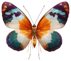 Colorful Butterfly V6 Vinyl Car Decal Sticker – Waterproof & UV-Resistant 3.4133333333333336" Colorful Butterfly V6 Vinyl Car Decal Sticker – Waterproof & UV-Resistant 3.4133333333333336"