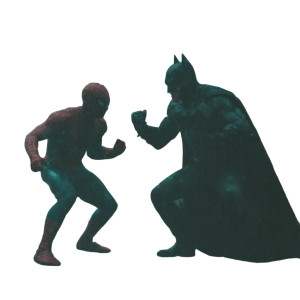 Spiderman Vs Batman Vinyl Car Decal Sticker – Waterproof & UV-Resistant 6.826666666666667"