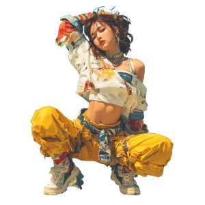 K-Pop Dancer V2 Vinyl Car Decal Sticker – Waterproof & UV-Resistant 6.826666666666667"