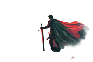 Knight At Dawn Vinyl Car Decal Sticker – Waterproof & UV-Resistant 2.986666666666667"