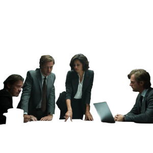 Elite Team Strategizing Vinyl Car Decal Sticker – Waterproof & UV-Resistant 6.826666666666667"