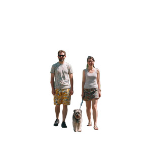 Happy Family Walk V14 Vinyl Car Decal Sticker – Waterproof & UV-Resistant 6.826666666666667"