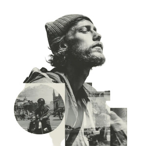 Bearded Scooter Rider V2 Vinyl Car Decal Sticker – Waterproof & UV-Resistant 6.826666666666667"