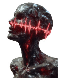 Sound Wave Silhouette Vinyl Car Decal Sticker – Waterproof & UV-Resistant 8.213333333333333"