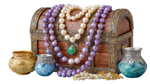 Pirate Treasure Chest V3 Vinyl Car Decal Sticker – Waterproof & UV-Resistant 5.4