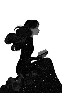 Cosmic Reader Vinyl Car Decal Sticker – Waterproof & UV-Resistant 8.96" Cosmic Reader Vinyl Car Decal Sticker – Waterproof & UV-Resistant 8.96"
