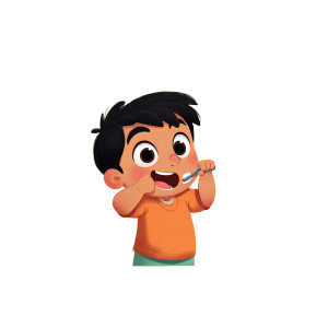 Brushing Boy Vinyl Car Decal Sticker – Waterproof & UV-Resistant 3.4133333333333336" Brushing Boy Vinyl Car Decal Sticker – Waterproof & UV-Resistant 3.4133333333333336"