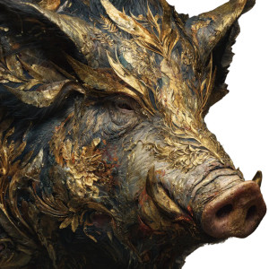 Idf Pig Vinyl Car Decal Sticker – Waterproof & UV-Resistant 3.4133333333333336"