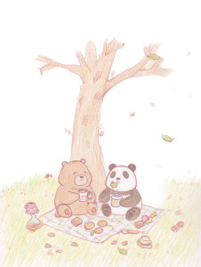 Bear And Panda Picnic Vinyl Car Decal Sticker – Waterproof & UV-Resistant 8.213333333333333" Bear And Panda Picnic Vinyl Car Decal Sticker – Waterproof & UV-Resistant 8.213333333333333"