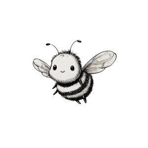 Cute Bumblebee Mascot Vinyl Car Decal Sticker – Waterproof & UV-Resistant 3.4133333333333336" Cute Bumblebee Mascot Vinyl Car Decal Sticker – Waterproof & UV-Resistant 3.4133333333333336"