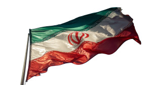 Iran Flag Waving Vinyl Car Decal Sticker – Waterproof & UV-Resistant 5.4
