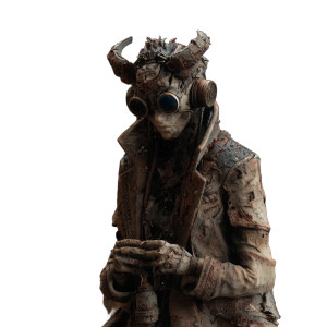 Gothic Angel Miniature Vinyl Car Decal Sticker – Waterproof & UV-Resistant 3.4133333333333336"