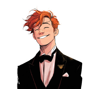 Red-Haired Teen In Tuxedo Vinyl Car Decal Sticker – Waterproof & UV-Resistant 3.4133333333333336" Red-Haired Teen In Tuxedo Vinyl Car Decal Sticker – Waterproof & UV-Resistant 3.4133333333333336"