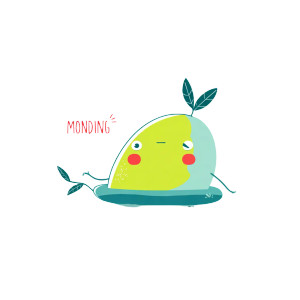 Cute Bean Monster Vinyl Car Decal Sticker – Waterproof & UV-Resistant 3.4133333333333336" Cute Bean Monster Vinyl Car Decal Sticker – Waterproof & UV-Resistant 3.4133333333333336"