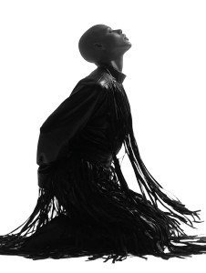 Black Silhouette Model V2 Vinyl Car Decal Sticker – Waterproof & UV-Resistant 8.213333333333333"