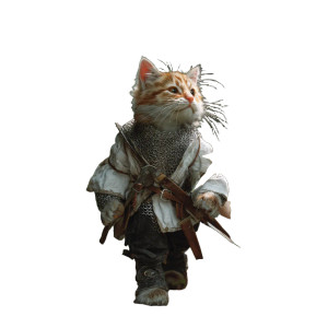 Knight Cat V4 Vinyl Car Decal Sticker – Waterproof & UV-Resistant 6.826666666666667"