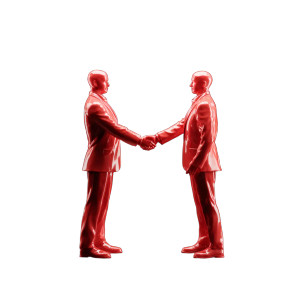 Red Suit Models Vinyl Car Decal Sticker – Waterproof & UV-Resistant 6.826666666666667"