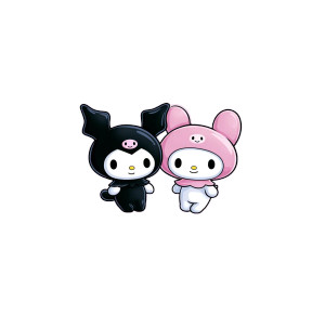 Kuromi And Sanrio Vinyl Car Decal Sticker – Waterproof & UV-Resistant 3.4133333333333336" Kuromi And Sanrio Vinyl Car Decal Sticker – Waterproof & UV-Resistant 3.4133333333333336"