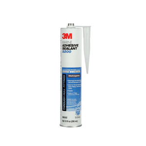 3M 5200 Adhesive Sealant | Marine Grade, Permanent Bonding | Mahogany Color | 10oz Cartridge 3M 5200 Adhesive Sealant | Marine Grade, Permanent Bonding | Mahogany Color | 10oz Cartridge
