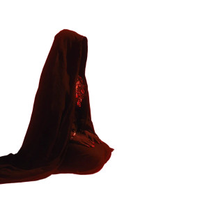 Cloaked Ritual Figure Vinyl Car Decal Sticker – Waterproof & UV-Resistant 3.4133333333333336"