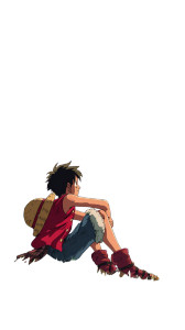 Luffy-Like Character Vinyl Car Decal Sticker – Waterproof & UV-Resistant 9.706666666666667"