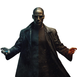 Morpheus'S Choice V2 Vinyl Car Decal Sticker – Waterproof & UV-Resistant 6.826666666666667"