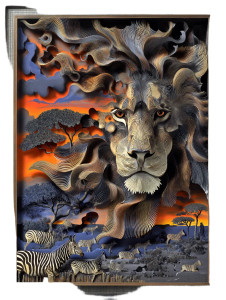 Majestic Lion Sunset V2 Vinyl Car Decal Sticker – Waterproof & UV-Resistant 8.213333333333333" Majestic Lion Sunset V2 Vinyl Car Decal Sticker – Waterproof & UV-Resistant 8.213333333333333"