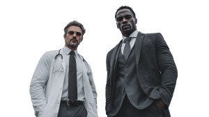 Doctor And Man Vinyl Car Decal Sticker – Waterproof & UV-Resistant 2.72" Doctor And Man Vinyl Car Decal Sticker – Waterproof & UV-Resistant 2.72"