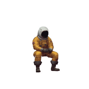 Astronaut By Campfire Vinyl Car Decal Sticker – Waterproof & UV-Resistant 3.4133333333333336" Astronaut By Campfire Vinyl Car Decal Sticker – Waterproof & UV-Resistant 3.4133333333333336"