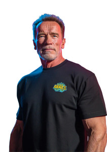 Arnold Schwarzenegger Portrait V2 Vinyl Car Decal Sticker – Waterproof & UV-Resistant 4.32"
