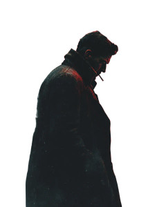 Gritty Crime Protagonist Vinyl Car Decal Sticker – Waterproof & UV-Resistant 4.0"