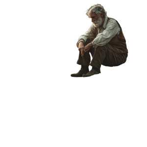 Sad Old Man V5 Vinyl Car Decal Sticker – Waterproof & UV-Resistant 3.4133333333333336" Sad Old Man V5 Vinyl Car Decal Sticker – Waterproof & UV-Resistant 3.4133333333333336"