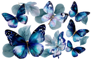Watercolor Butterflies Vinyl Car Decal Sticker – Waterproof & UV-Resistant 5.97333333333333 Watercolor Butterflies Vinyl Car Decal Sticker – Waterproof & UV-Resistant 5.97333333333333