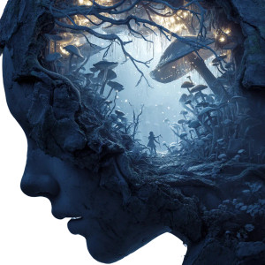 Cracked Forest Face Vinyl Car Decal Sticker – Waterproof & UV-Resistant 6.826666666666667"