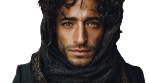 Arab Man Portrait V3 Vinyl Car Decal Sticker – Waterproof & UV-Resistant 5.4