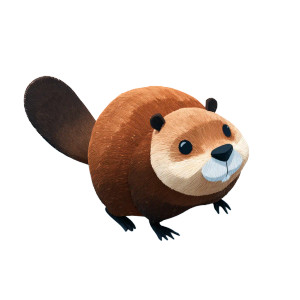 Cartoony Beaver Vinyl Car Decal Sticker – Waterproof & UV-Resistant 3.4133333333333336" Cartoony Beaver Vinyl Car Decal Sticker – Waterproof & UV-Resistant 3.4133333333333336"