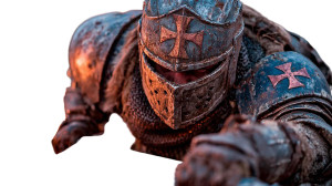 Dark Templar Knight V2 Vinyl Car Decal Sticker – Waterproof & UV-Resistant 5.4