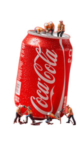 Coca Cola Can Workers Vinyl Car Decal Sticker – Waterproof & UV-Resistant 9.706666666666667"