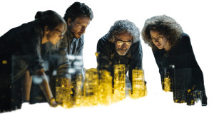 Diverse Business Hologram Vinyl Car Decal Sticker – Waterproof & UV-Resistant 2.72"